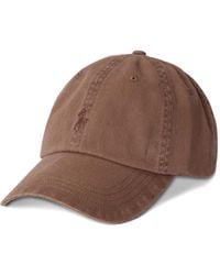 Polo Ralph Lauren - Pony-Embroidered Garment-Dyed Cap - Lyst