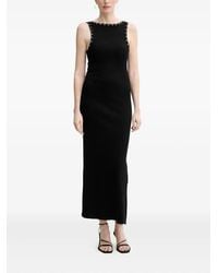 Gestuz - Vestido midi con detalles de ojales - Lyst