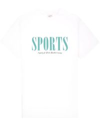 Sporty & Rich - Sports Cotton T-Shirt - Lyst