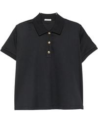 Moncler - Logo-Patch Polo Shirt - Lyst