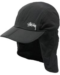 Stussy - Baseballkappe Mit Logo-Stickerei - Lyst