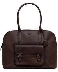 Marc O' Polo - Leren Shopper - Lyst