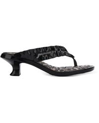 Melissa - X Ganni Ruffled Thong Sandals - Lyst