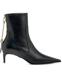 DSquared² - Metal-Bar Heeled Ankle Boots - Lyst
