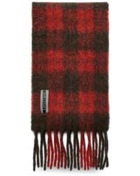 Our Legacy - Estate Plaid Fuzzy Scarf - Lyst