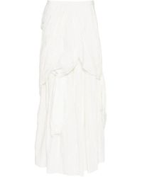 A Tentative Atelier - Layered Knot Skirt - Lyst