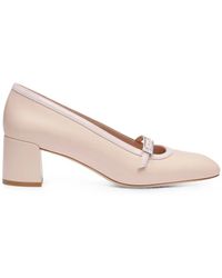 Stuart Weitzman - Georgie Buckle-Strap Pumps - Lyst