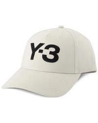Y-3 - Logo-Embroidered Cotton Cap - Lyst