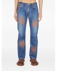 Perks And Mini - Graphic-Motif Jeans - Lyst