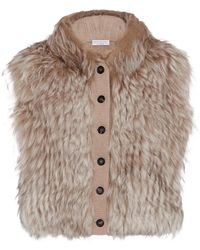 Brunello Cucinelli - Chaleco Con Botones - Lyst
