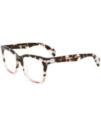 Rag & Bone - Tortoiseshell-Effect Square-Frame Glasses - Lyst