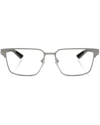 Prada Linea Rossa - Rectangle-Frame Glasses - Lyst