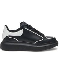Alexander McQueen - Oversized Leren Sneakers - Lyst