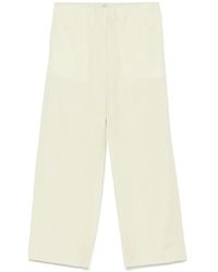 TOTEME - Twisted-Seam Boxer Trousers - Lyst