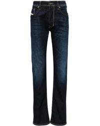 DIESEL - 1985 Larkee 009Zs Mid-Rise Straight-Leg Jeans - Lyst