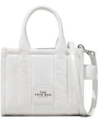 Marc Jacobs - Shiny Crinkle Leather Crossbody Tote Bag - Lyst