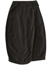 Studio Nicholson - Bryde Tapered Midi Skirt - Lyst
