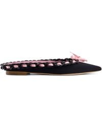 Giambattista Valli - Slippers con detalle de lazo - Lyst