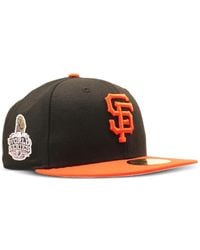 KTZ - San Francisco Giants Logo-Embroidered Baseball Cap - Lyst