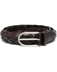 Dell'Oglio - Woven Leather Belt - Lyst
