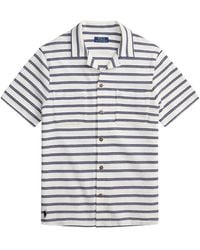 Polo Ralph Lauren - Chemise Rayée À Poche Poitrine - Lyst