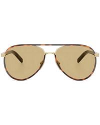 Prada - Pilot-Frame Sunglasses - Lyst