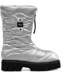 Blauer - Elsie Quilted Zip Boots - Lyst