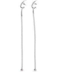 Panconesi - Diamanti Pendulum Ohrringe Mit Kristallen - Lyst