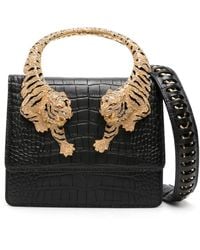 Roberto Cavalli - Roar レザーハンドバッグ L - Lyst