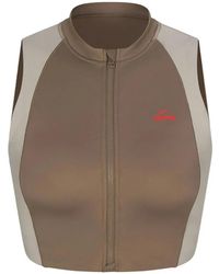 Skims - X Nike Front Zip Bra - Lyst