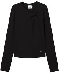 B+ AB - Twisted Cut-Out Top - Lyst