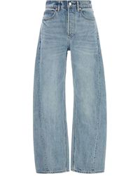 Alexander Wang - Vaqueros con parche del logo - Lyst