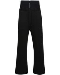 Off-White c/o Virgil Abloh - Bookish High-Waisted Wide-Leg Trousers - Lyst