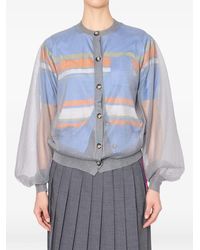 Kolor - Balloon-Sleeve Cardigan - Lyst