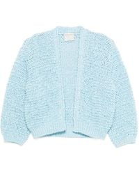forte_forte - Open-Front Cardigan - Lyst