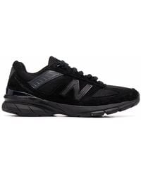 New Balance - Logo-patch Panelled Suede Sneakers - Lyst