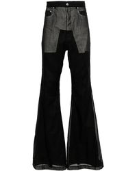 Rick Owens - Lido Bolan Bootcut Trousers - Lyst