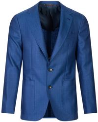 Canali - Unlined Single-Breasted Regular-Fit Jacket - Lyst
