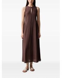 ViCOLO - Key-Hole Midi Dress - Lyst