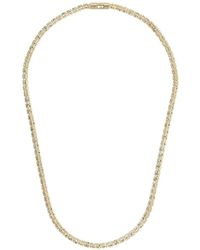 Desmo - Strukturierte Infinity World Halskette - Lyst