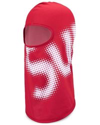 Supreme - Passamontagna Con Logo Halftone - Lyst