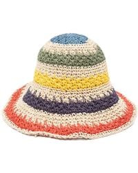 Ruslan Baginskiy - Cappello Bucket A Righe - Lyst