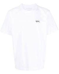 Sacai - T-shirt madsaki bianca in cotone - Lyst