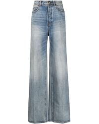 Zimmermann - High-rise Wide-leg Jeans - Lyst