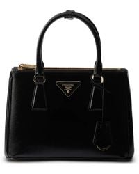 Prada - Petit Sac Cabas Galleria En Cuir - Lyst