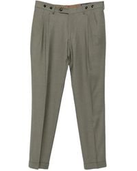 Berwich - Pleated-Detail Wool Trousers - Lyst