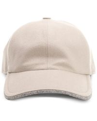 Barba Napoli - Wool Adjustable-Strap Baseball Cap - Lyst