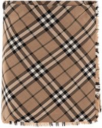 Burberry - Check Wollmischung Mini Kilt - Lyst