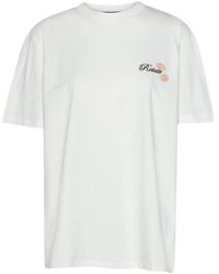 ROTATE BIRGER CHRISTENSEN - Logo-Embroidered Lip-Detail T-Shirt - Lyst