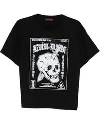 LỰU ĐẠN - Skull-Print T-Shirt - Lyst